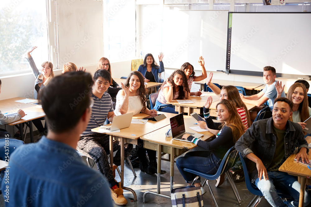 Students in classroom